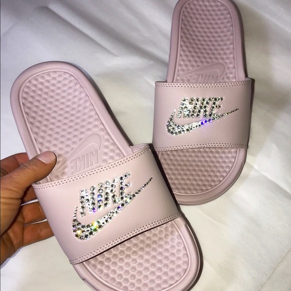 nike clear slides